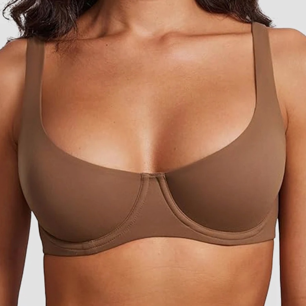 Everyday Smooth Underwire Bra in Brown